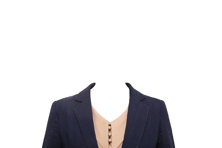 PS制作证件照的衣服模板女生：看完就明白！